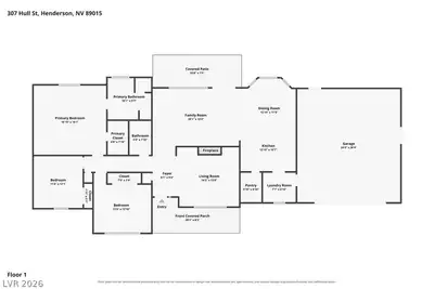307 Hull Street Floor Plan