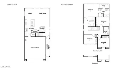 516 Canary Song Drive Floor Plan
