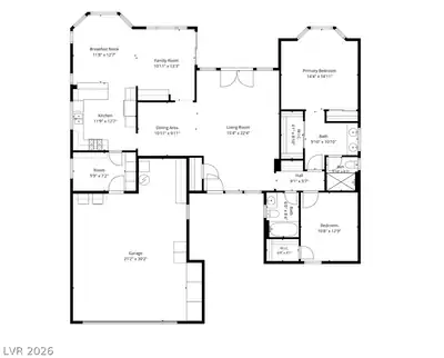 3100 Birch Hill Court Floor Plan