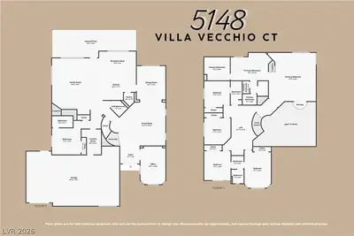 5148 Villa Vecchio Court Floor Plan
