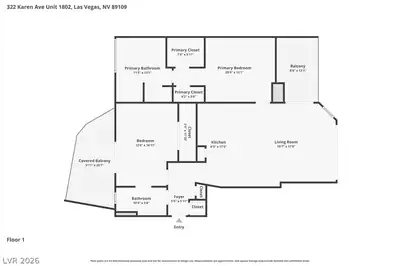 322 Karen Avenue 1802 Floor Plan