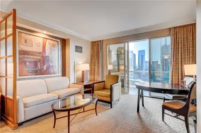 125 East Harmon Avenue 1415 Living Room