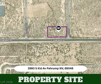 3980 South Kid Avenue Plat Map
