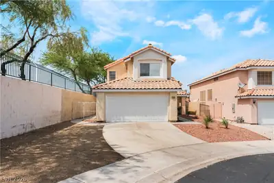 5348 Desert Blossom Road Front of Structure