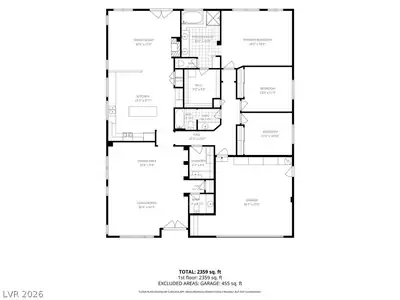 9716 Cameo Rose Lane Floor Plan