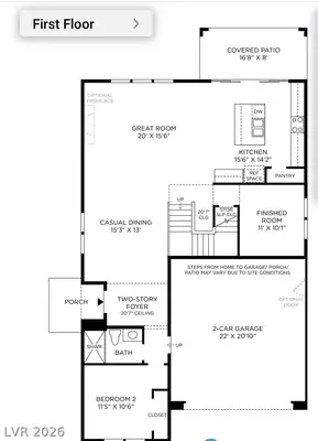 10404 Vista Argento Avenue Floor Plan