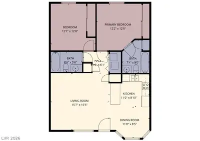 409 Mesa Boulevard 102 Floor Plan