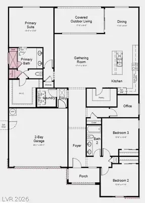 4090 East Brusca Way Floor Plan