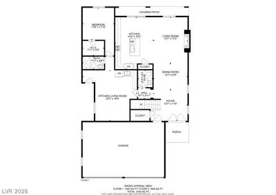 820 Aurelie Ridge Street Floor Plan