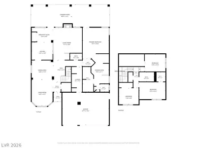 5020 Cliffrose Drive, Las Vegas, NV 89130 Floor Plan