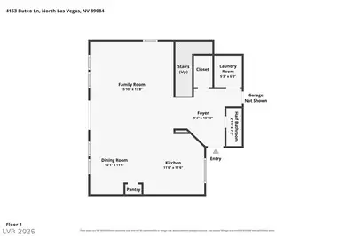 4153 Buteo Lane Floor Plan