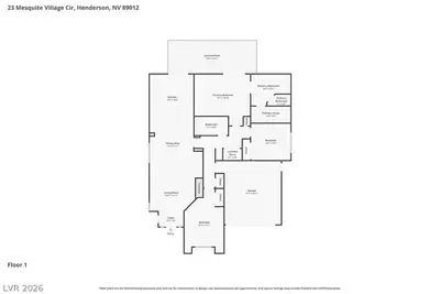 23 Mesquite Village Circle Floor Plan