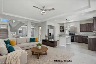 7665 Sandhaven Street Living Room