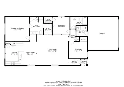2687 Pavehawk Way Floor Plan