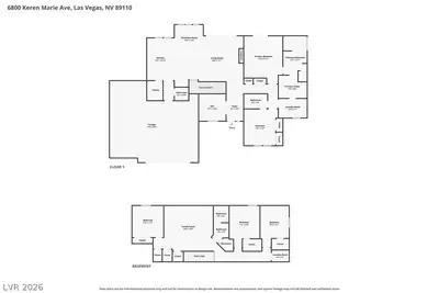 6800 Keren Marie Avenue Floor Plan