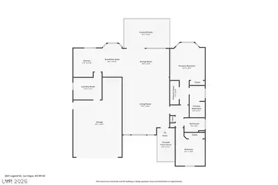 2641 Legend Drive Floor Plan