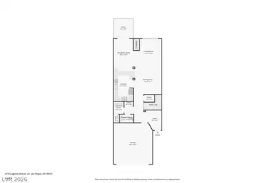 2716 Laguna Shores Lane Floor Plan