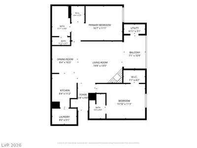 2200 South Fort Apache Road 2234, Las Vegas, NV 89117 Floor Plan