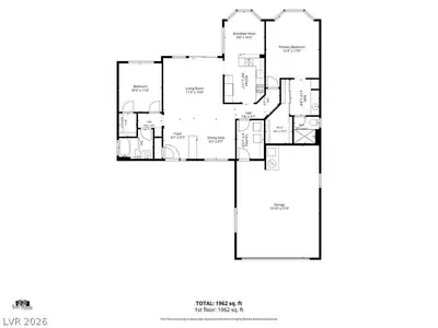 10129 Cresent Creek Drive, Las Vegas, NV 89134 Floor Plan