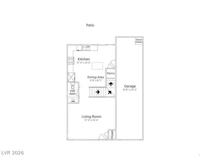 6832 Silver Legacy Drive Floor Plan