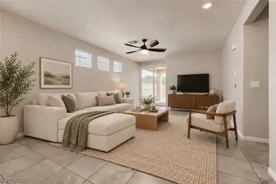7754 Wishbone Falls Street, North Las Vegas, NV 89084 Living Room