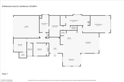 72 Reflection Cove Drive Floor Plan