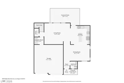 8028 Baldy Mountain Avenue, Las Vegas, NV 89131 Floor Plan