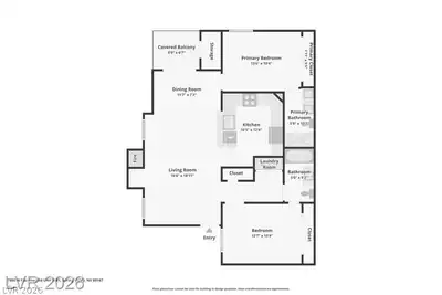 7950 West Flamingo Road 1109 Floor Plan