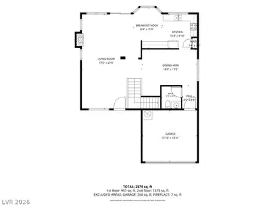 1459 Verde Triandos Drive, Henderson, NV 89012 Floor Plan