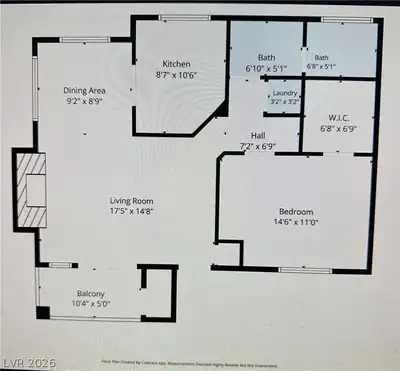 5155 West Tropicana Avenue 2090 Floor Plan