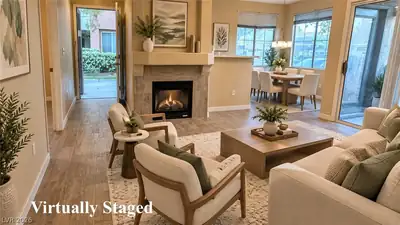 9050 West Warm Springs Road 1081 Living Room