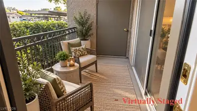 9050 West Warm Springs Road 1081 Balcony
