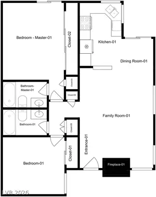 6808 Megan Avenue Floor Plan