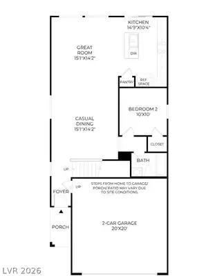 4633 Saguaro Sunset Avenue Floor Plan