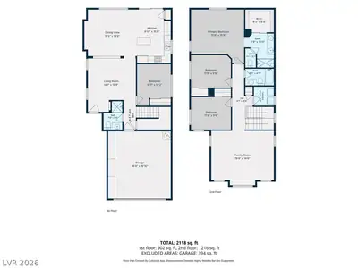 2381 Predera Avenue, Henderson, NV 89052 Floor Plan