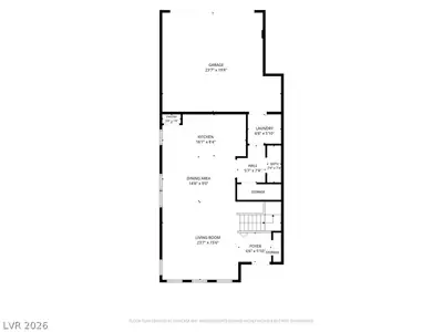3575 Credere Lane Floor Plan