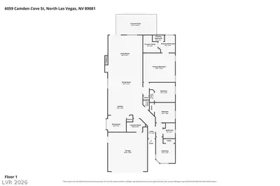 6059 Camden Cove Street Floor Plan