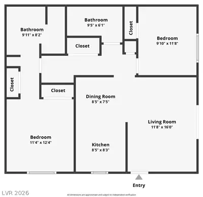 2291 West Horizon Ridge Parkway 13176 Floor Plan