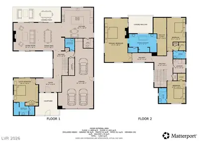 1 Garden Shadow Lane Floor Plan