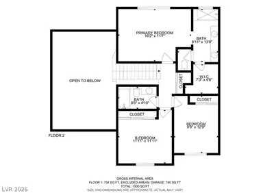 1012 Venetian Hills Lane Floor Plan