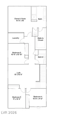 3381 Dancing Waters Street Floor Plan