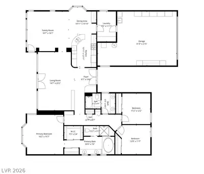 3156 Faiss Drive Floor Plan