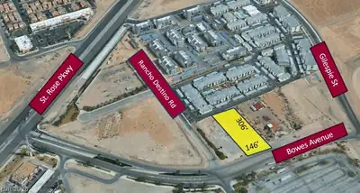 Bowes Avenue Map