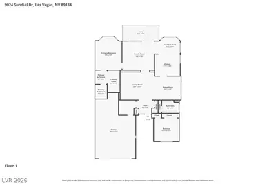 9024 Sundial Drive Floor Plan