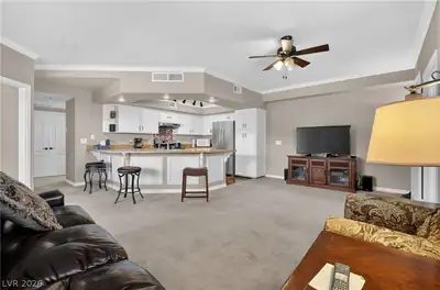 6901 Cobre Azul Avenue 202 Living Room