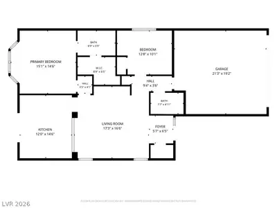 2553 Leighton Avenue, Henderson, NV 89052 Floor Plan