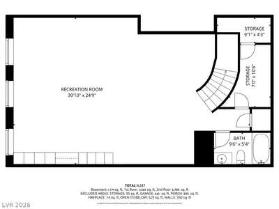 7480 Grassy Field Court Floor Plan