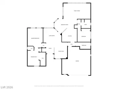 2936 Hawksdale Drive Floor Plan