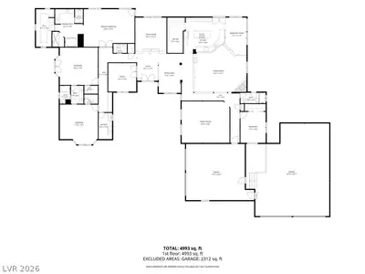 410 East Paradise Hills Drive Floor Plan