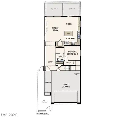861 Camargo Street Floor Plan